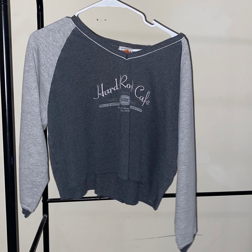 Cropped sweatshirt